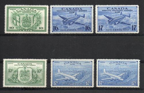 CANADA SG S12-17 SPECIAL DELIVERY MNH