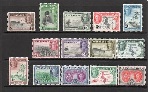 NYASALAND SG 144-57  SET L/M/M