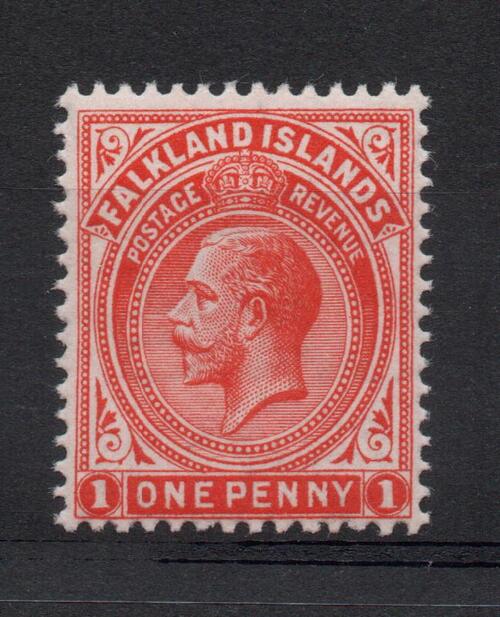 FALKLAND ISLANDS SG 61dx WATERMARK REVERSED MNH